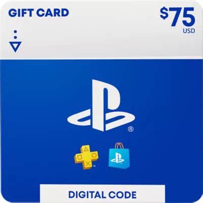 Amazon.com: $75 Playstation Store Gift Card [Digital Code] : Everything Else