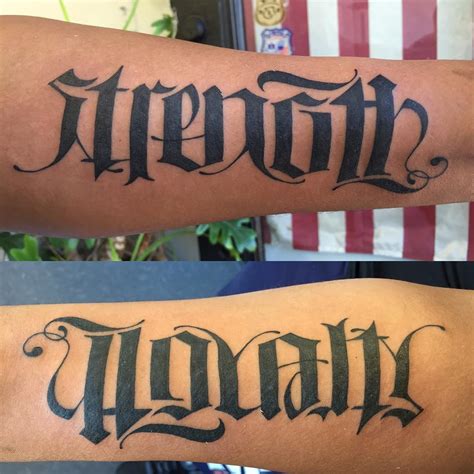 Ambigram Tattoo Ideas