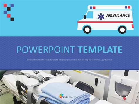 Ambulance Powerpoint Template Great Sample Templates