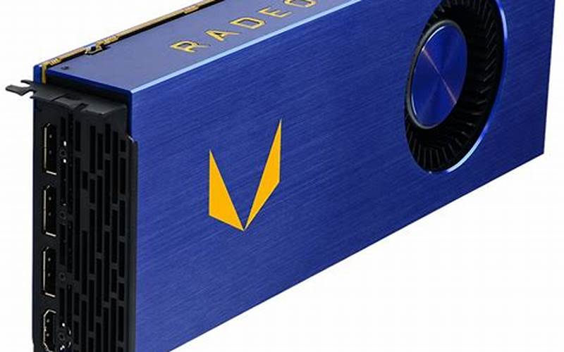 Amd Vega Frontier Edition 16Gb Frontier Edition Video Card Performance