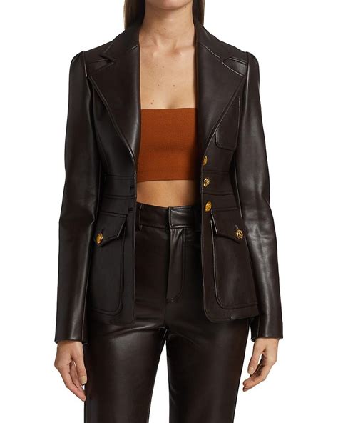 A.L.C. Amelia Vegan Leather Jacket