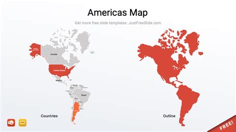 Editable US Map Template for PowerPoint with States SlideModel