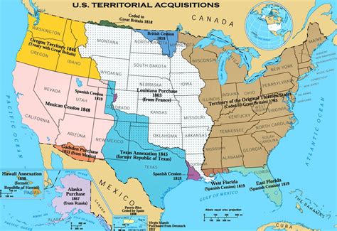 The United States of America Territorial Expansion (1783 1898
