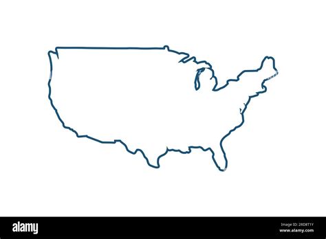 United states clipart traceable, United states traceable Transparent