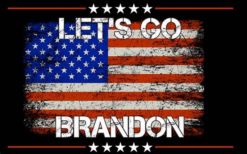 American Flag Lets Go Brandon Wallpaper