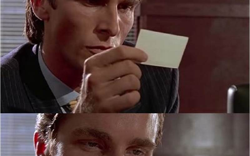 American Psycho Meme Template Other Uses