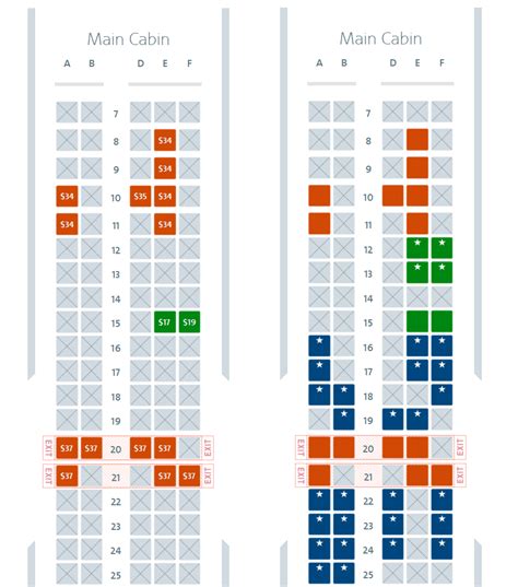 American Airlines Plane Seating Chart
