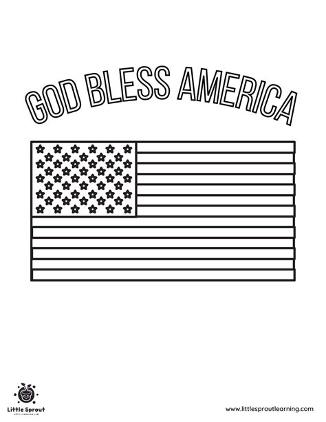 American Coloring Pages