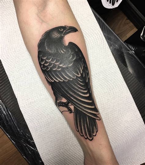 American Crow Tattoo Tattoo Find the best tattoo artists