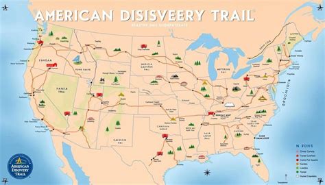 28 American Discovery Trail Map Maps Online For You