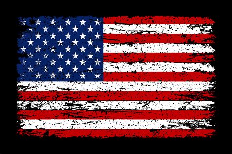 Download American Distressed Flag For Crafts