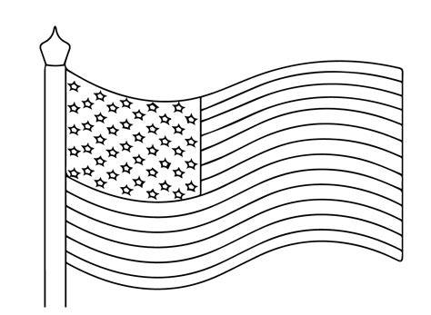American Flag Coloring Pages