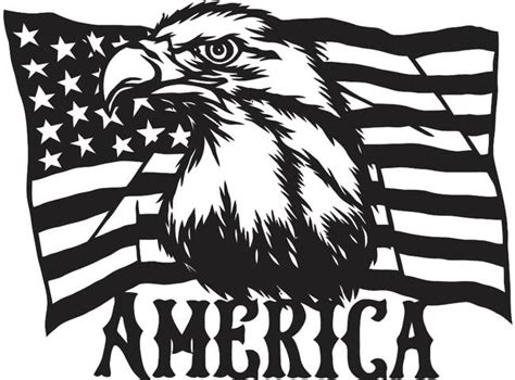 Download American Flag Eagles Bundle DXF Files