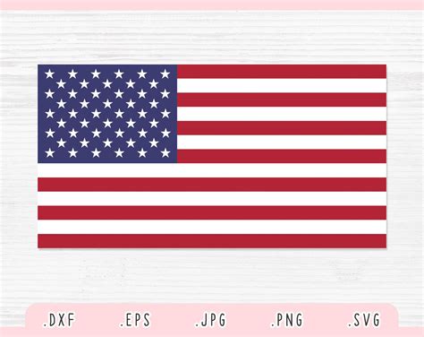 Download American Flag SVG File Free Files DXF Files