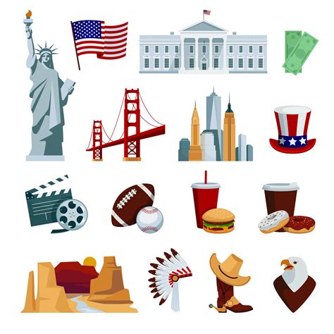 American Icons And Symbols