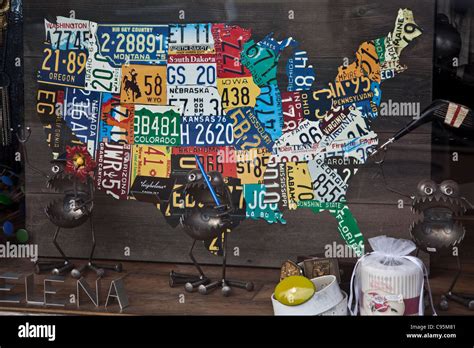 This U.S. map made out of license plates mildlyinteresting