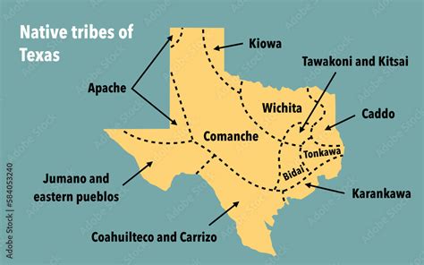 Texans Map of the US Greeting Card Texan's Map of the US Greeting Card