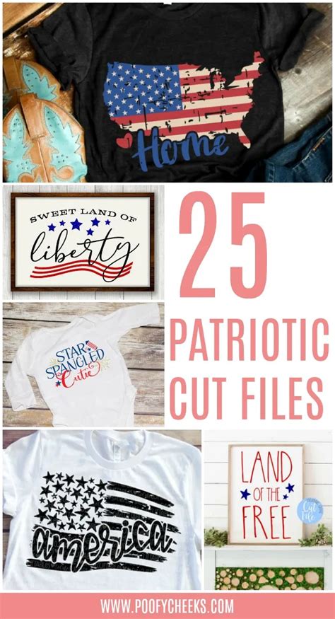 Download American Patriotic Cut File For Crafts