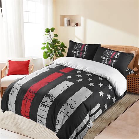 American Flag Bedding Set
