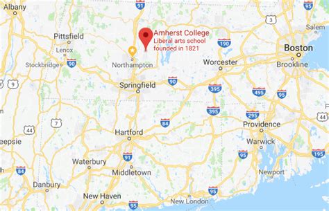 Umass Amherst Campus Map