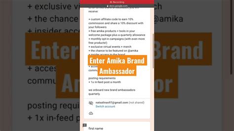 Amika Affiliate Program