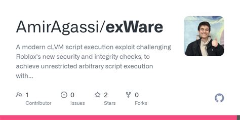 AmirAgassi/exWare: A modern cLVM script execution  - GitHub