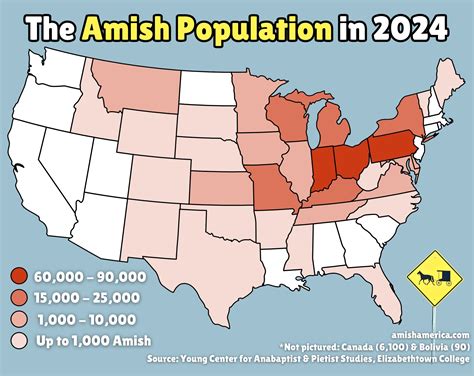 Amish Communities In Michigan Map Map Of Western Hemisphere