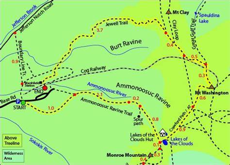 Explore Mount Washington and Monroe via Ammonoosuc Ravine Trail AllTrails