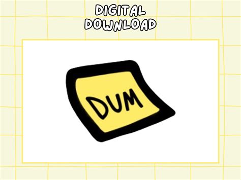 Discover the Fun of Among Us with our Dum Sticky Notes - Perfect for Gamers and Note Takers!