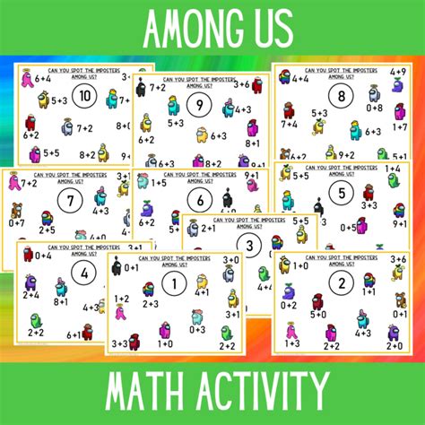 Boost Your Math Skills and Have Fun with Among Us Math Game!