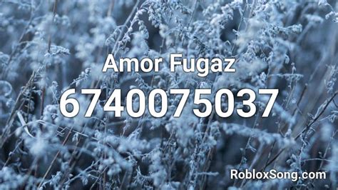 Amor Fugaz- Los Del Limit Roblox ID - Roblox music codes