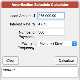 Amortization Schedule Calculator 2.0 For Numbers Free iWork Templates