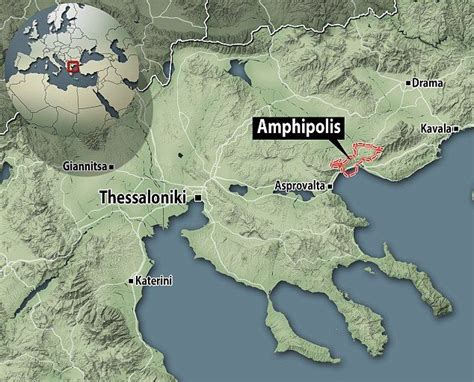 Bible Map Amphipolis