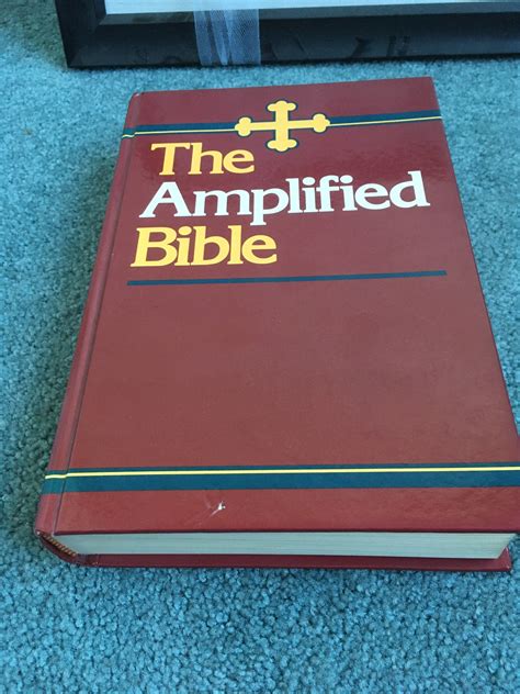 Discover the Power of Amplified Bible Large Print Edition