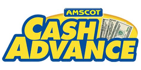 Amscot Cash Advance Application
