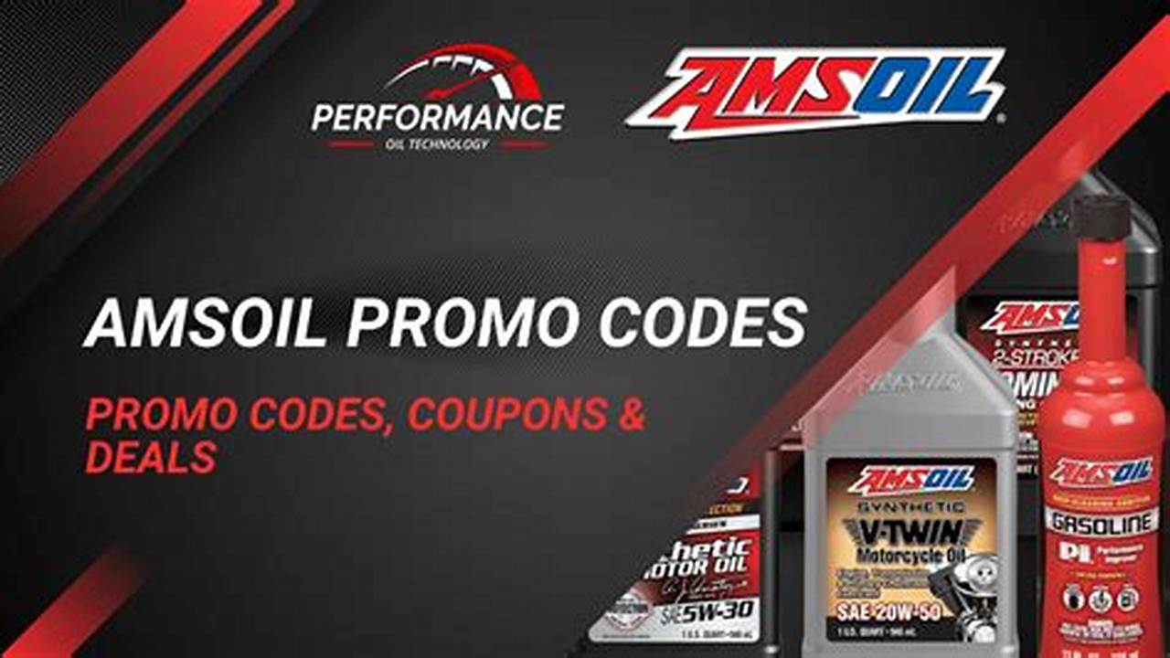 Amsoil Promo Code 2025