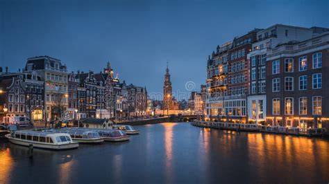 Amsterdam Canals Evening