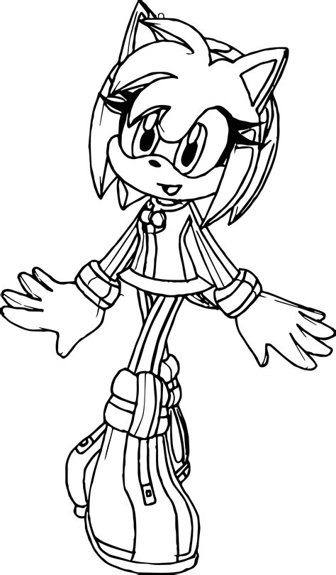 Amy Coloring Pages
