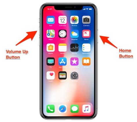 An Image Demonstrating How To Take A Screenshot On Iphone X Or Newer Models.