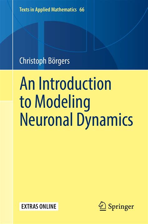 An Introduction To Modeling Neuronal Dynamics (Texts In Applied Mathematics Book 66)