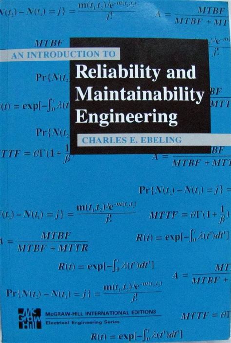 An Introduction To Reliability And Maintainability Engineering