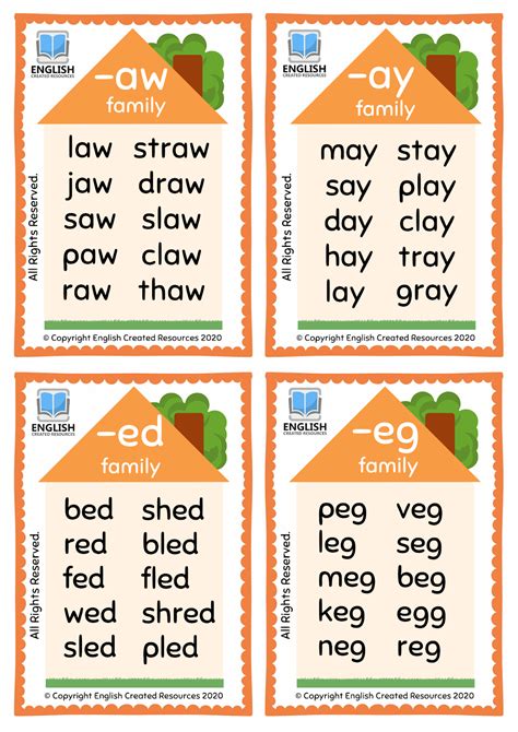 An Word Family Worksheet