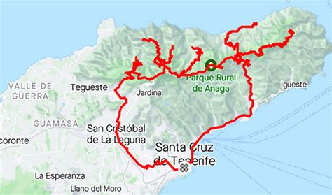 Anaga Tour Route