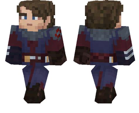 The Chosen One Rises! Get Your Hands on the Epic Anakin Skywalker Minecraft Skin Now