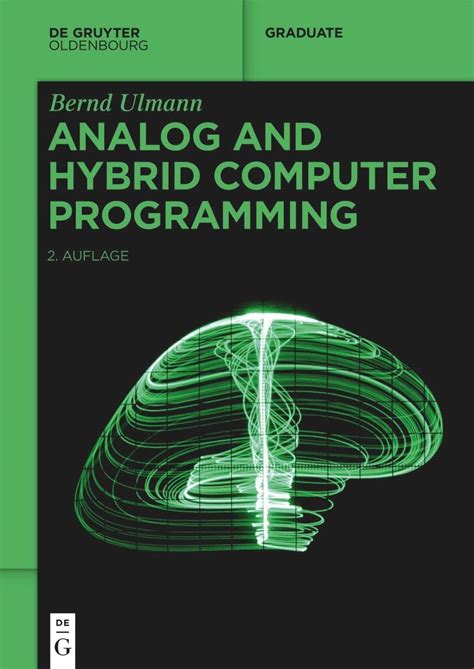 Analog And Hybrid Computer Programming (De Gruyter Textbook)