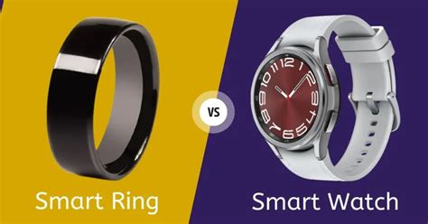 Analyse: Smart Ring vs. Smartwatch
