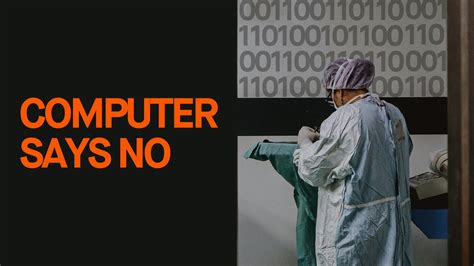 Analysis: Computer says no