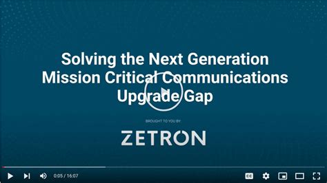 Analysis: a communications upgrade