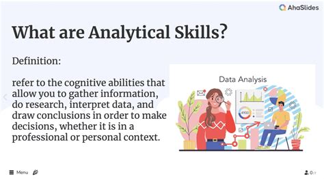 Analytical Skills Definition