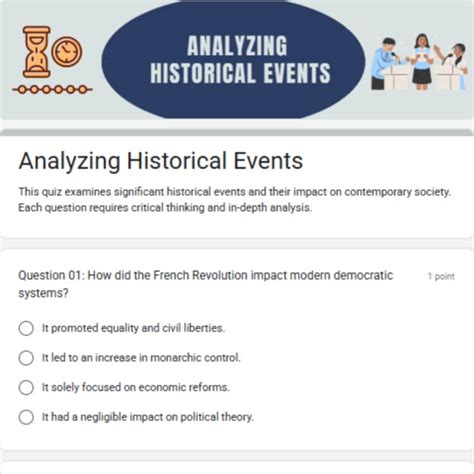 Analyzing Historical Events